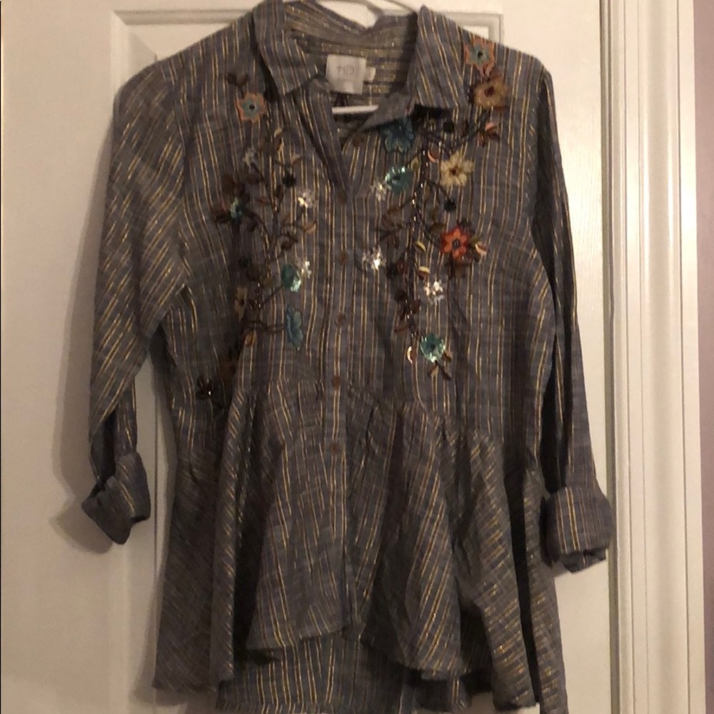 Sequin top